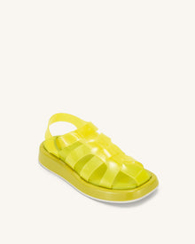 Piper Platform Sandal - Yellow