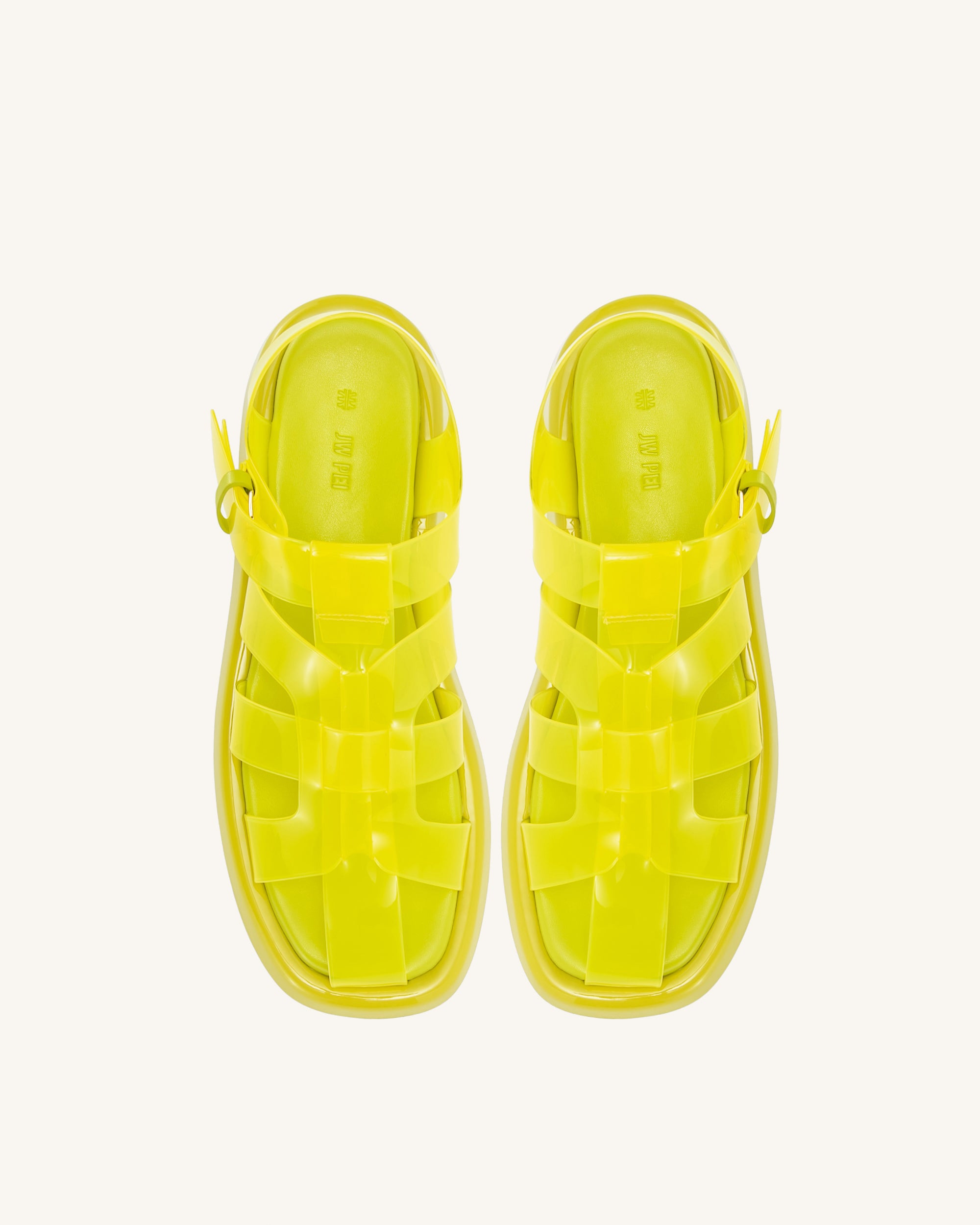 Baby hot sale yellow sandals