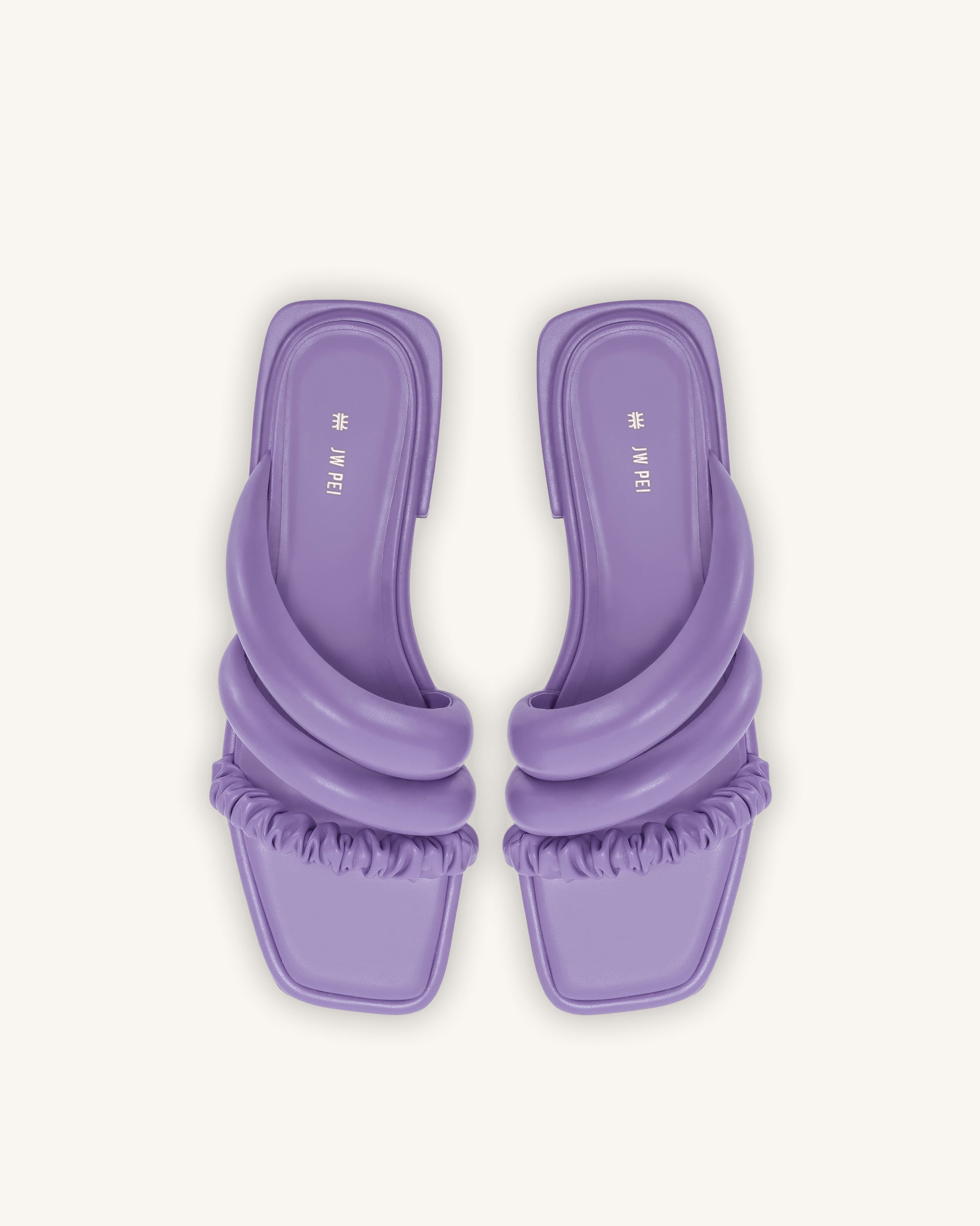 Jada Flat Mule - Lavender Purple - JW PEI