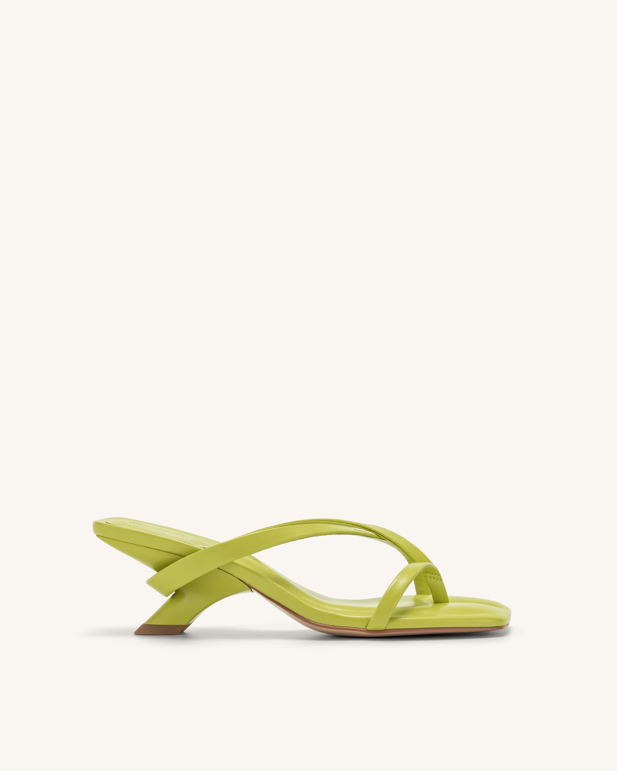 Light Green Ibiza Woven Heel Sandals - PEDRO US