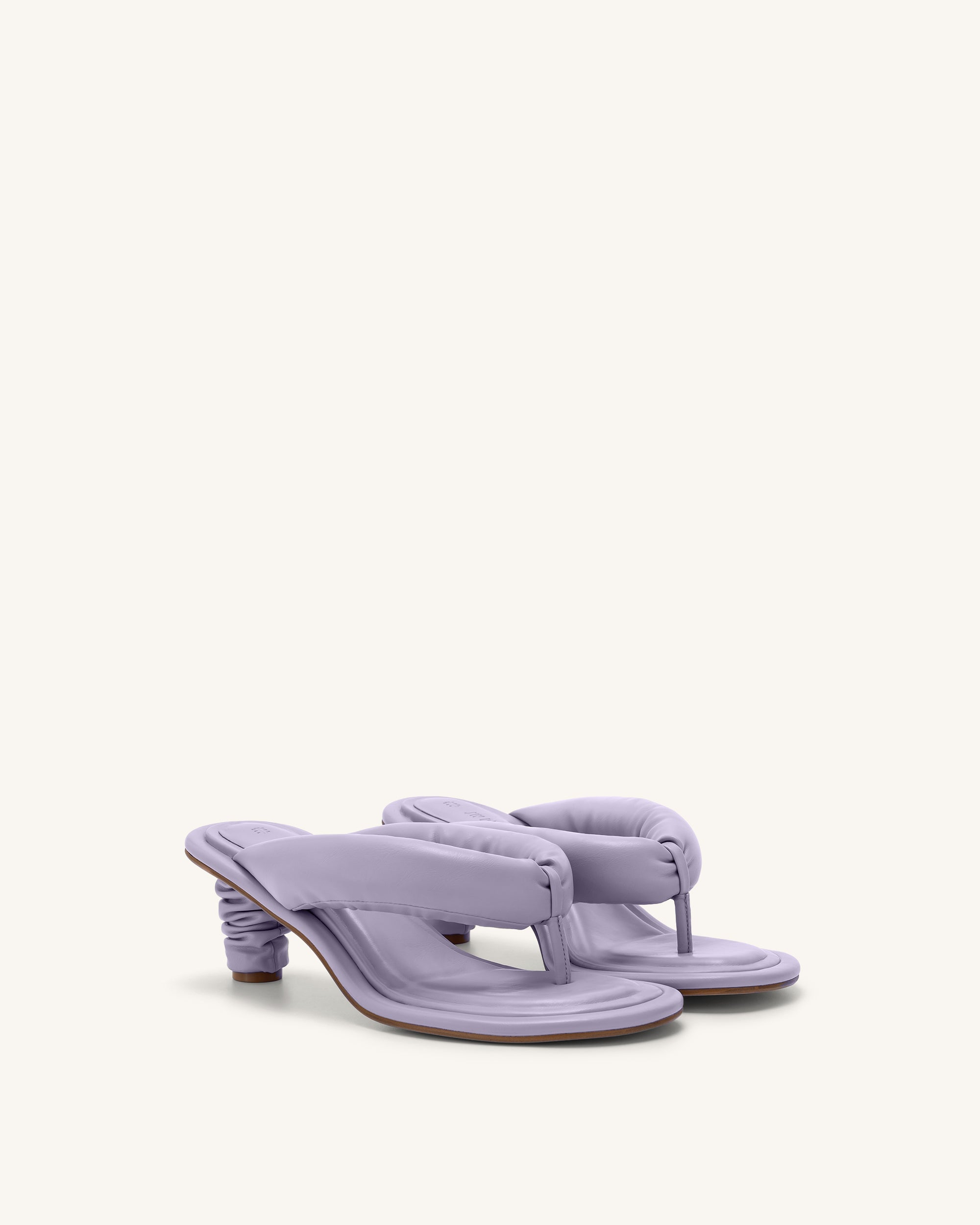 Talia Puffed Sandal - Purple - JW PEI