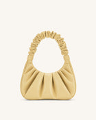 Gabbi Ruched Hobo Handbag - Butter