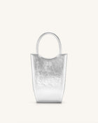 FEI Metallic Phone Bag - Silver