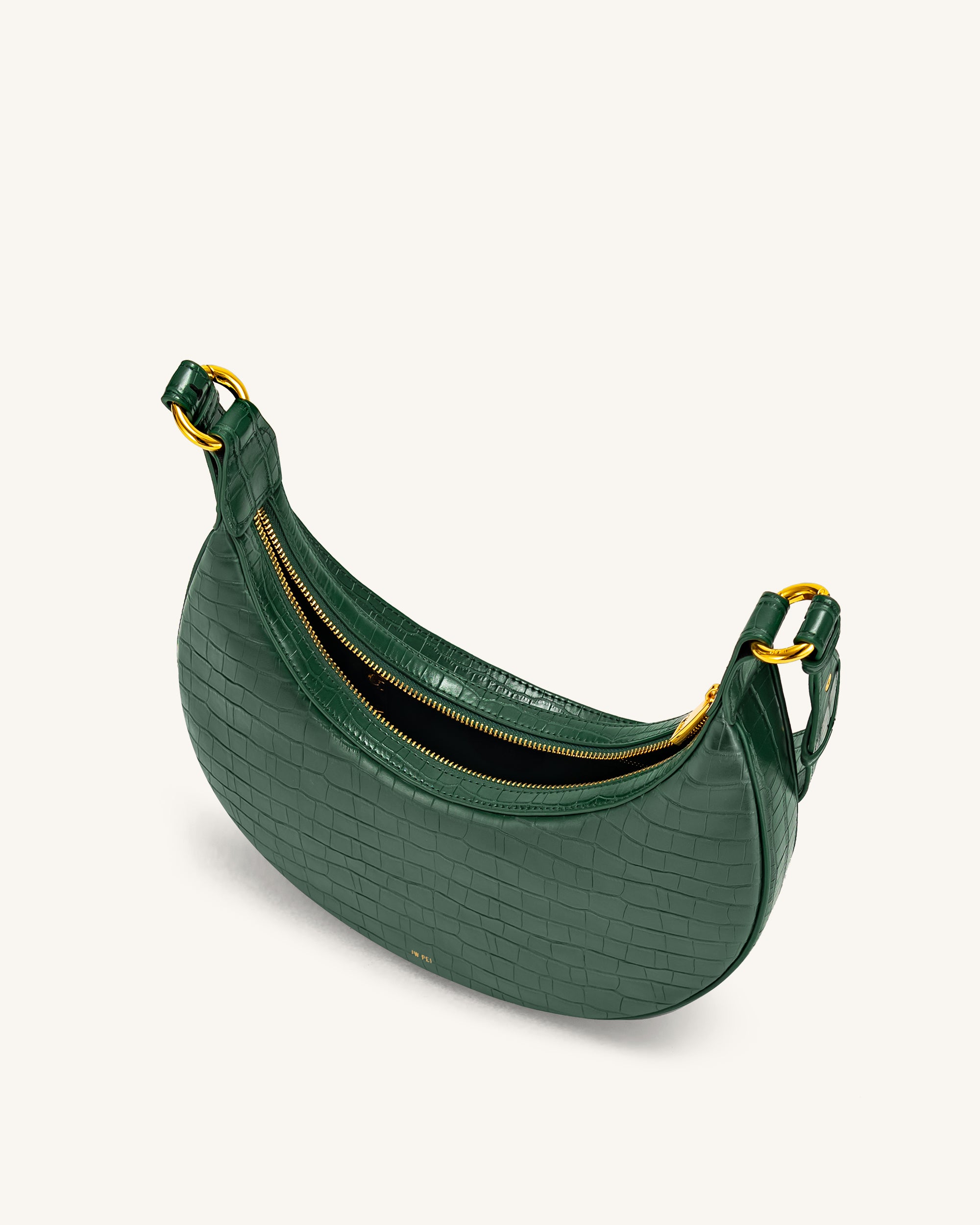 Green discount saddle bag