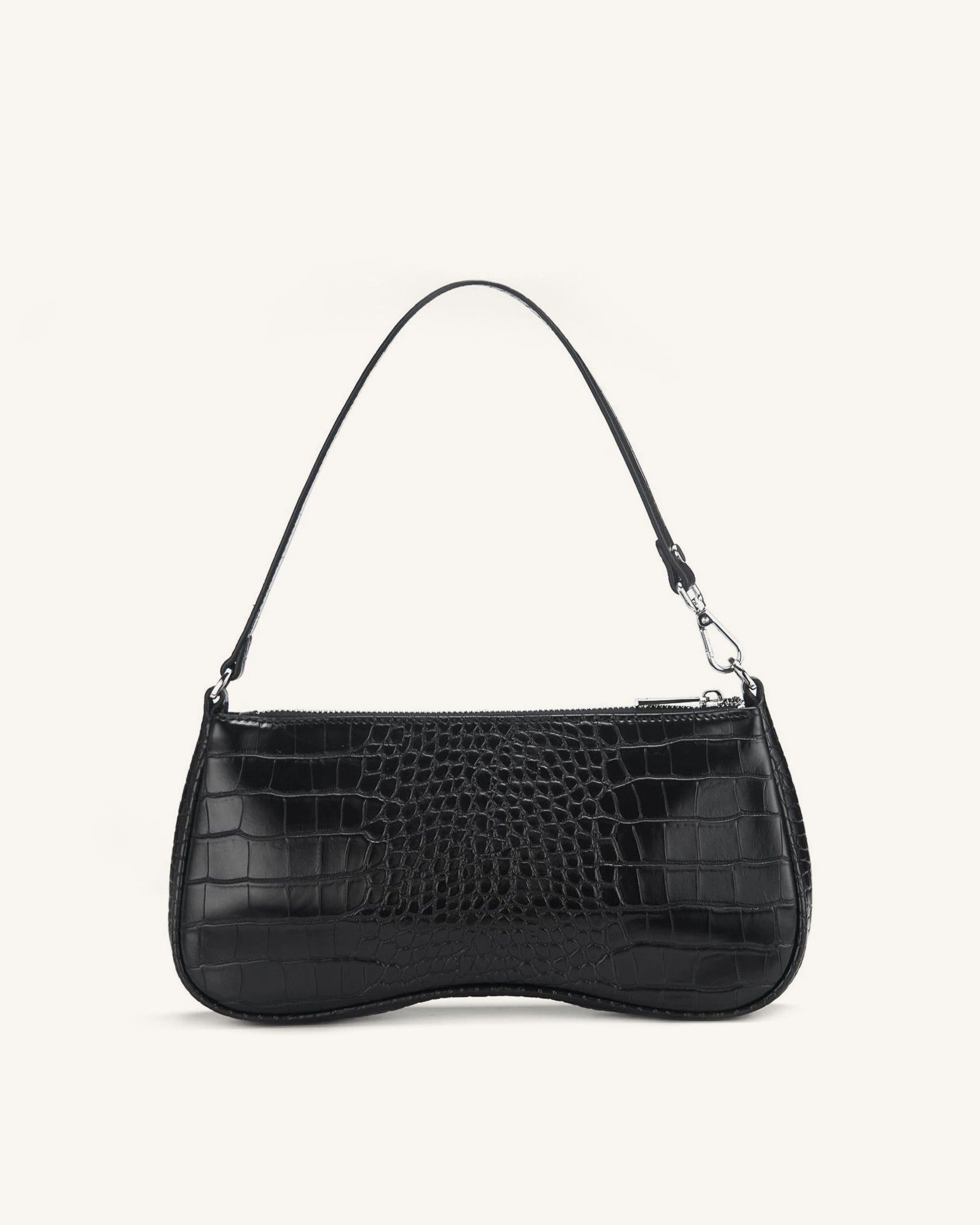 Eva Shoulder Bag - Ivory Croc - Fashion Women Vegan Bag Online Shopping - JW Pei