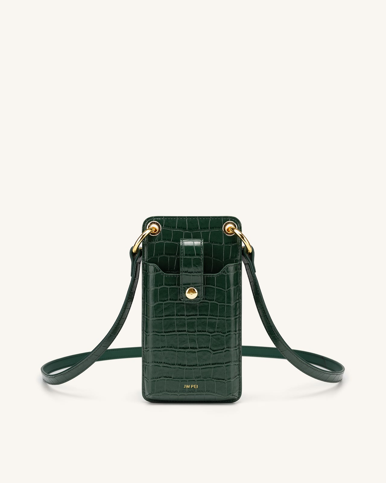Leather handbag JW PEI Green in Leather - 30883750
