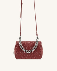 Nora Crossbody Bag - Wine Red