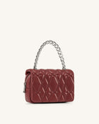 Nora Crossbody Bag - Wine Red