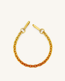 Isla Gradient Chain Strap - Orange