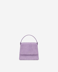 Fae Mini Top Handle Bag - Purple Lizard