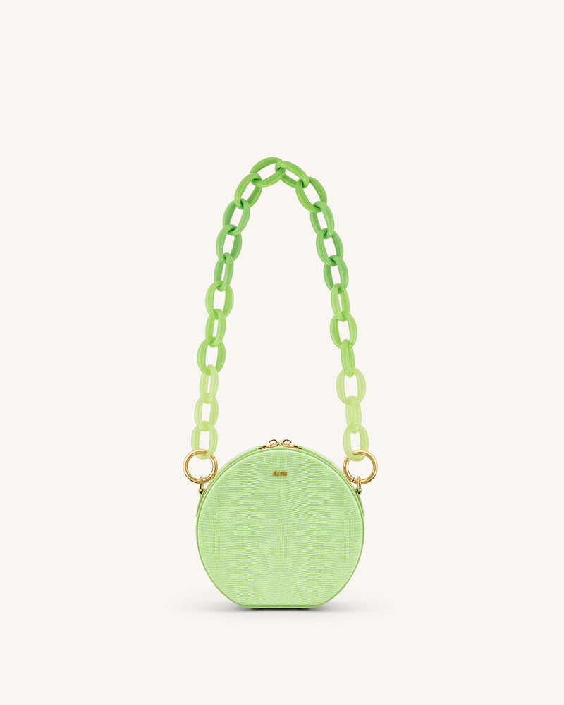 Mya Gradient Acrylic Chain Strap - Green