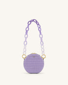 Mya Gradient Acrylic Chain Strap - Purple