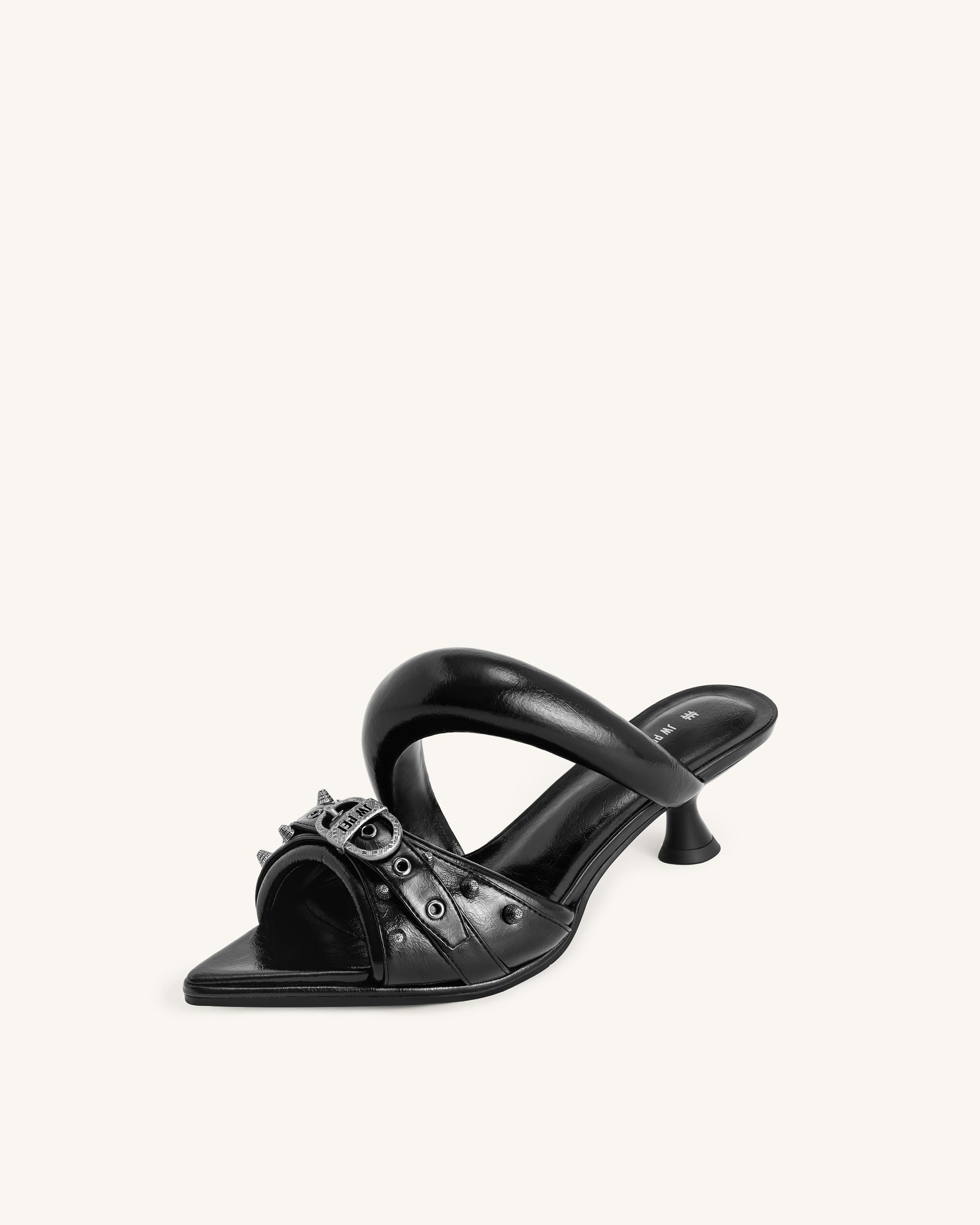 Louis Vuitton Womens Heeled Sandals 2023 Ss, Silver, 37.5