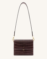 JW PEI JOY BAG Signature Fabric & Faux-Leather Trim Crossbody Bag  Brown/Taupe